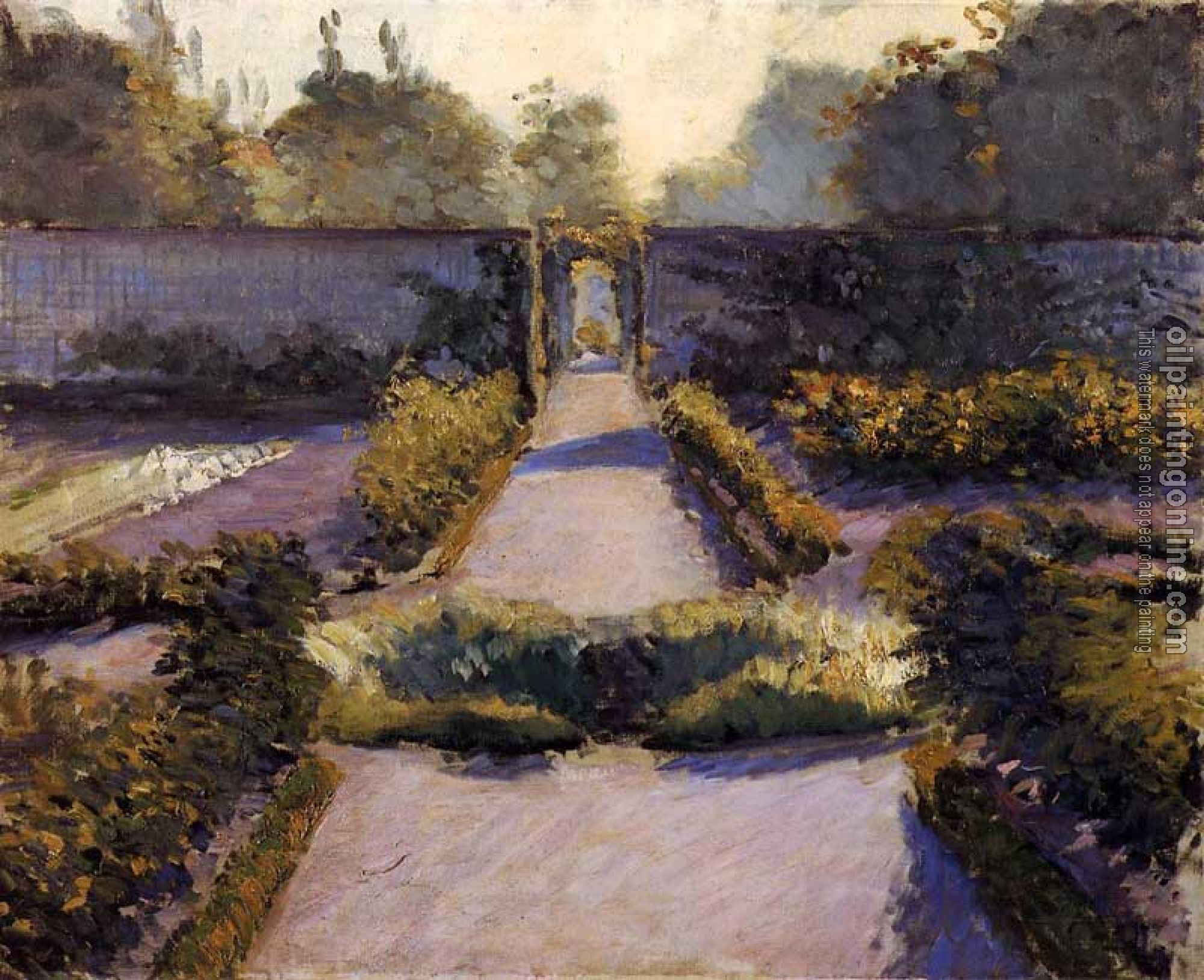 Gustave Caillebotte - The Kitchen Garden Yerres